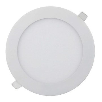 LED iebūvējams griestu gaismeklis LED/12W/230V 3000K