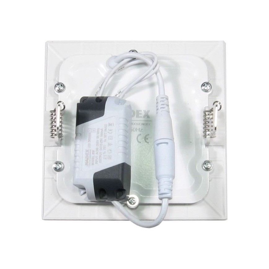 LED iebūvējams griestu gaismeklis LED/6W/230V 3000K