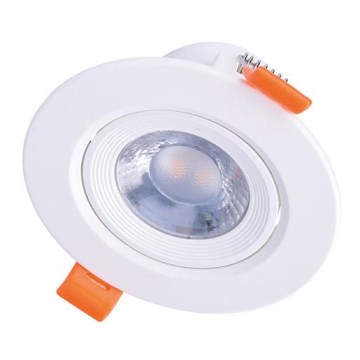 LED iebūvējams griestu gaismeklis LED/9W/230V 3000K