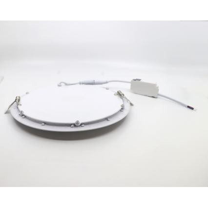 LED iebūvējams griestu gaismeklis ROUND LED/12W/230V 4200K
