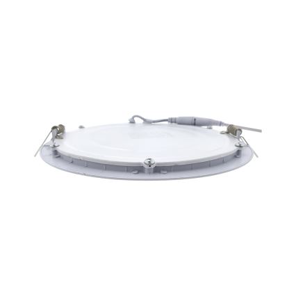 LED iebūvējams griestu gaismeklis ROUND LED/12W/230V 4200K