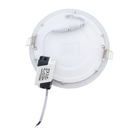 LED iebūvējams griestu gaismeklis ROUND LED/12W/230V 4200K