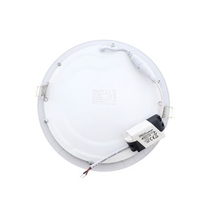 LED iebūvējams griestu gaismeklis ROUND LED/18W/230V 2700K
