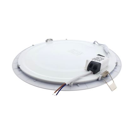 LED iebūvējams griestu gaismeklis ROUND LED/24W/230V 4200K