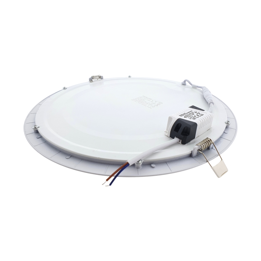 LED iebūvējams griestu gaismeklis ROUND LED/24W/230V 4200K
