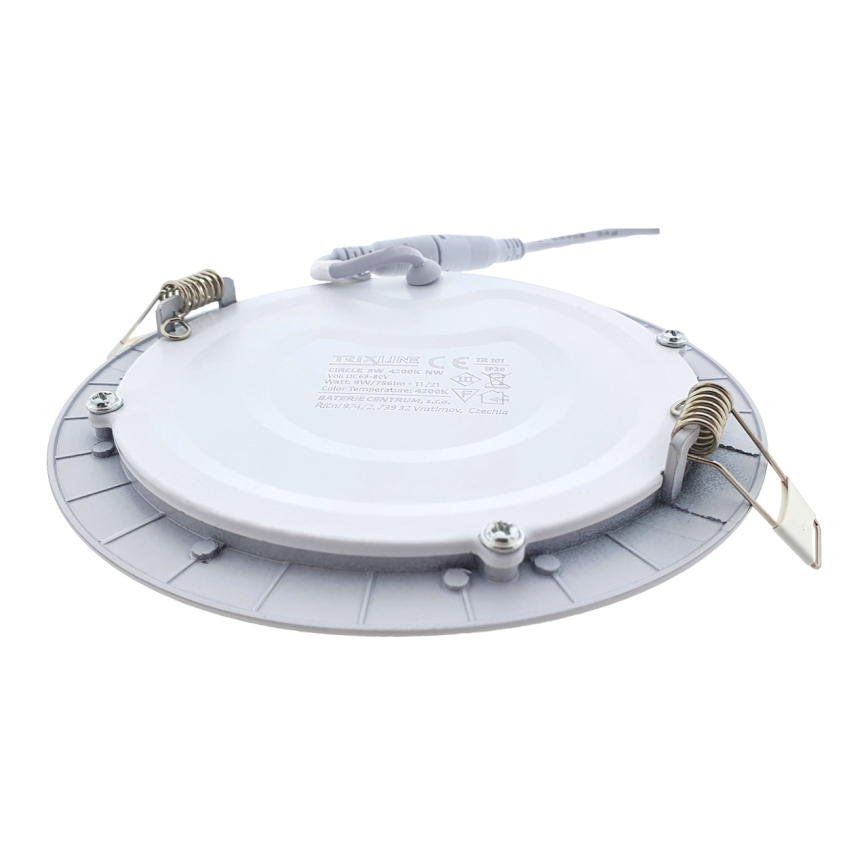 LED iebūvējams griestu gaismeklis ROUND LED/9W/230V 4200K