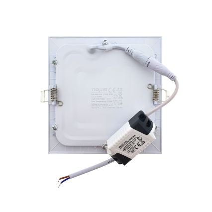 LED iebūvējams griestu gaismeklis SQUARE LED/9W/230V 2700K