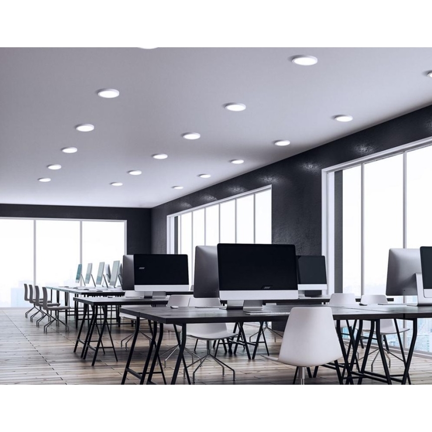 LED Iegremdējama lampa ALGINE 2in1 LED/18W/230V 3000K