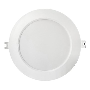 LED Iegremdējama lampa CIRCLE LED/12W/230V 4000K d. 17 cm balta