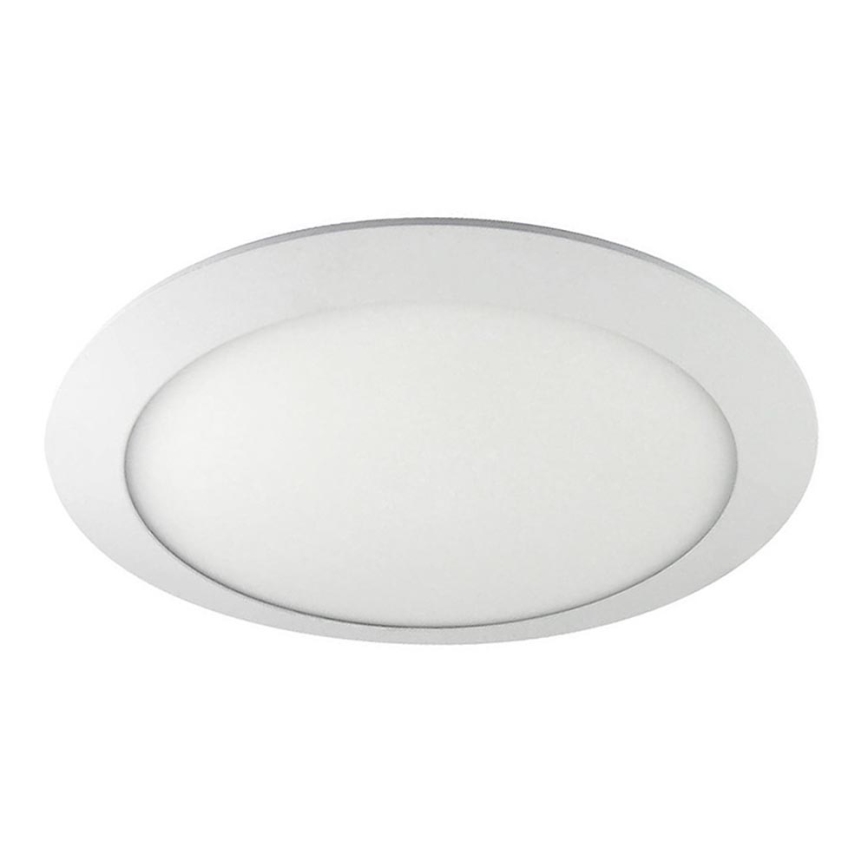 LED Iegremdējama lampa CIRCLE LED/12W/230V 6500K d. 17,5 cm balta