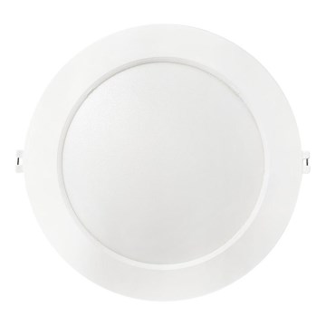 LED Iegremdējama lampa CIRCLE LED/18W/230V 4000K d. 22 cm balta