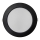 LED Iegremdējama lampa CIRCLE LED/18W/230V 4000K d. 22 cm melna