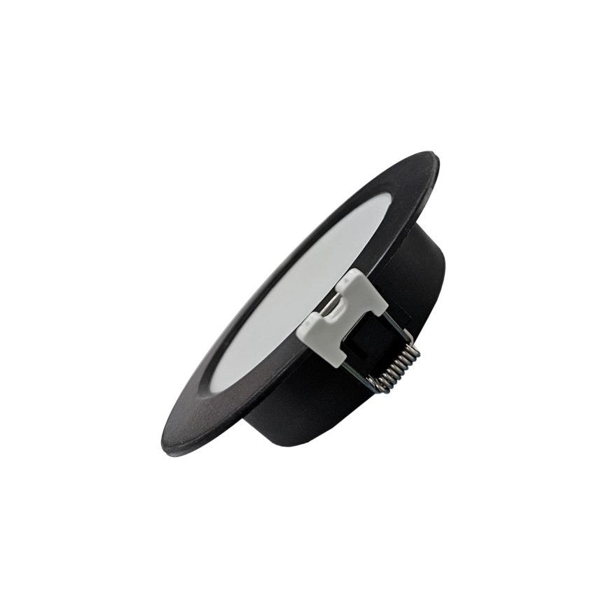 LED Iegremdējama lampa CIRCLE LED/3W/230V 4000K d. 9 cm melna