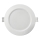 LED Iegremdējama lampa CIRCLE LED/6W/230V 4000K d. 12 cm balta