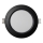 LED Iegremdējama lampa CIRCLE LED/6W/230V 4000K d. 12 cm melna