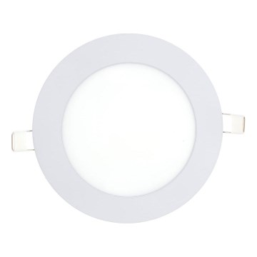 LED Iegremdējama lampa CIRCLE LED/9W/230V 6500K d. 14,5 cm balta