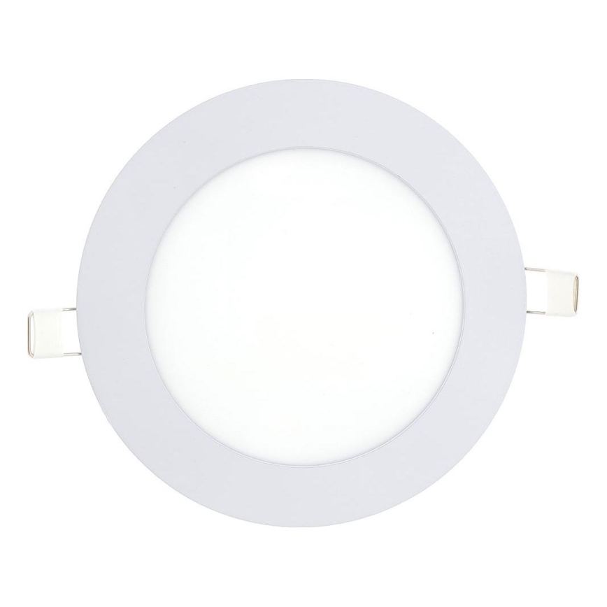 LED Iegremdējama lampa CIRCLE LED/9W/230V 6500K d. 14,5 cm balta