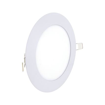 LED Iegremdējama lampa CIRCLE LED/9W/230V 6500K d. 14,5 cm balta