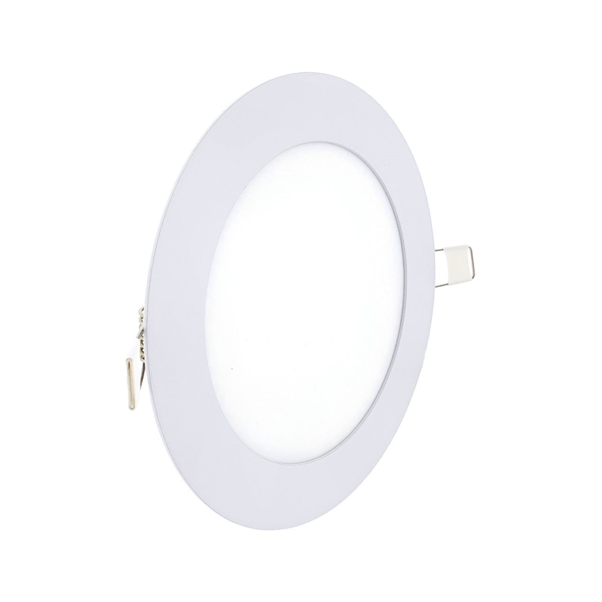 LED Iegremdējama lampa CIRCLE LED/9W/230V 6500K d. 14,5 cm balta
