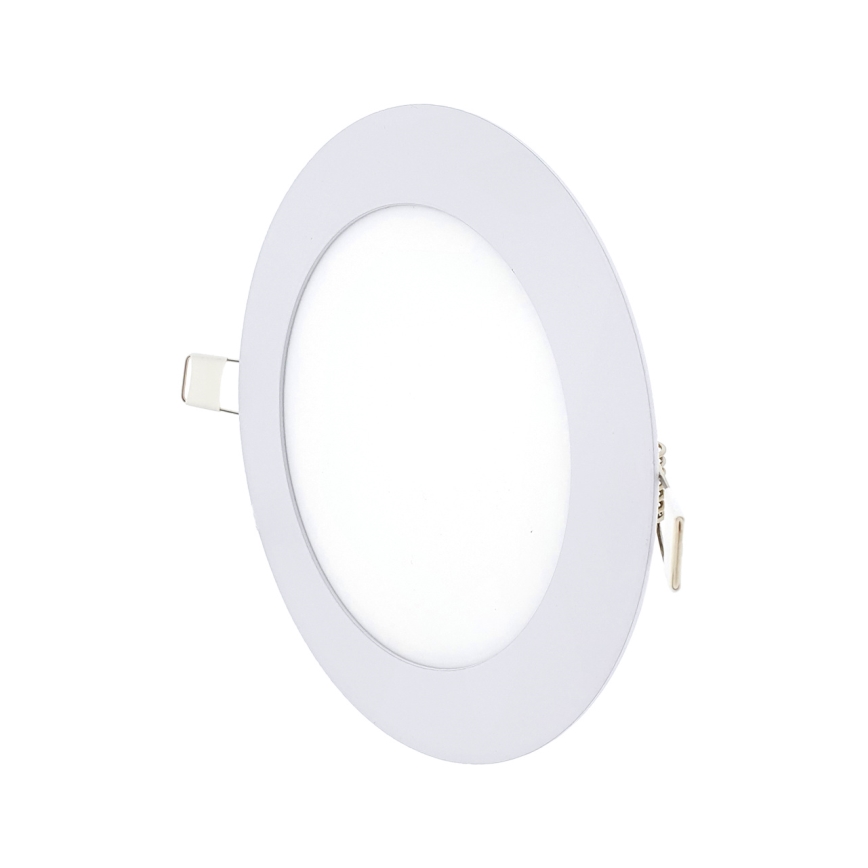 LED Iegremdējama lampa CIRCLE LED/9W/230V 6500K d. 14,5 cm balta