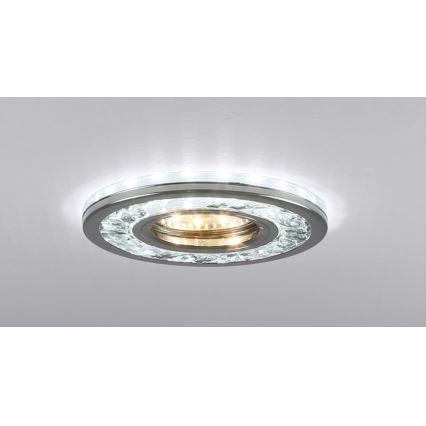 LED Iegremdējama lampa EYE 1xGU10/50W + LED/3W/230V