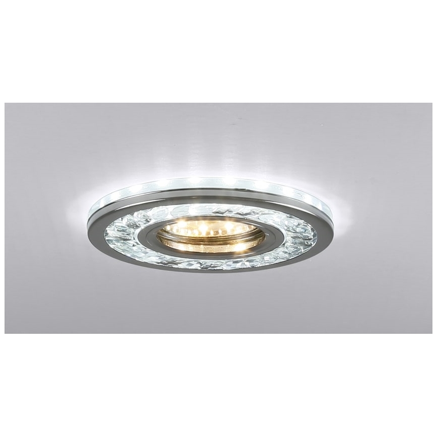 LED Iegremdējama lampa EYE 1xGU10/50W + LED/3W/230V