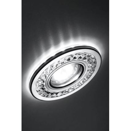 LED Iegremdējama lampa EYE 1xGU10/50W + LED/3W/230V