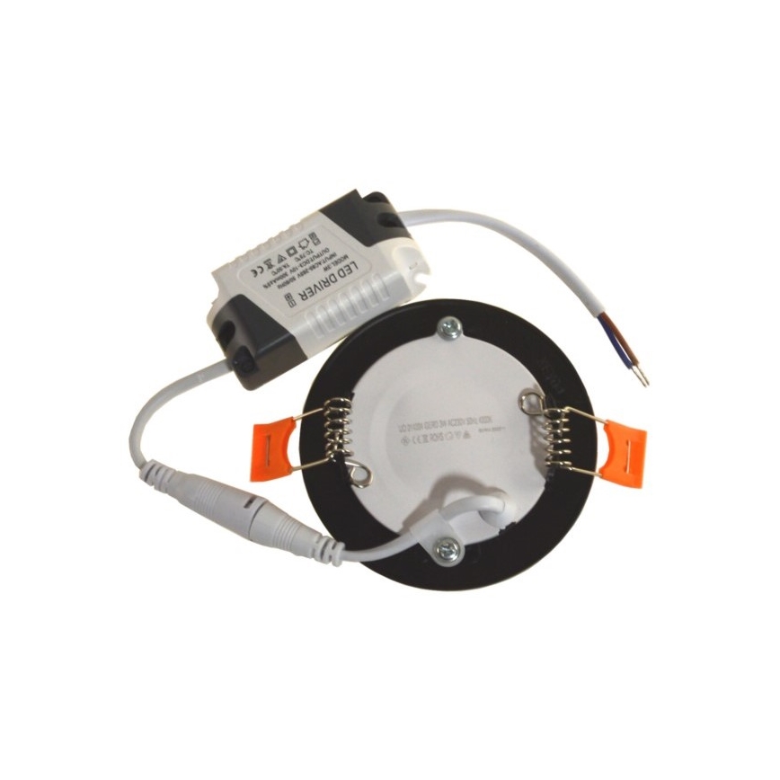 LED Iegremdējama lampa GERD LED/3W/230V 4000K melna