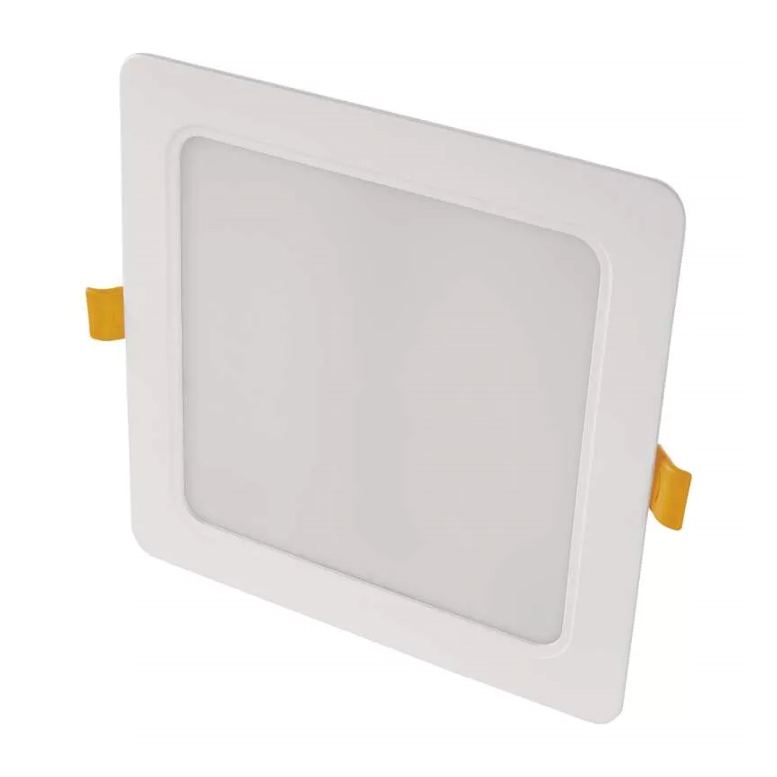 LED Iegremdējama lampa LED/18W/230V 17x17 cm balta
