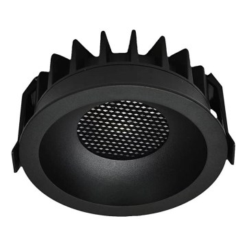 LED Iegremdējama lampa LED/18W/230V 3000/4000/6400K ø 10,6 cm melna
