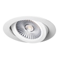 LED Iegremdējama lampa LED/18W/230V 3000K d. 11,5 cm balta