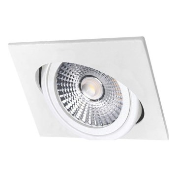 LED Iegremdējama lampa LED/18W/230V 4000K 11,5x11,5 cm balta