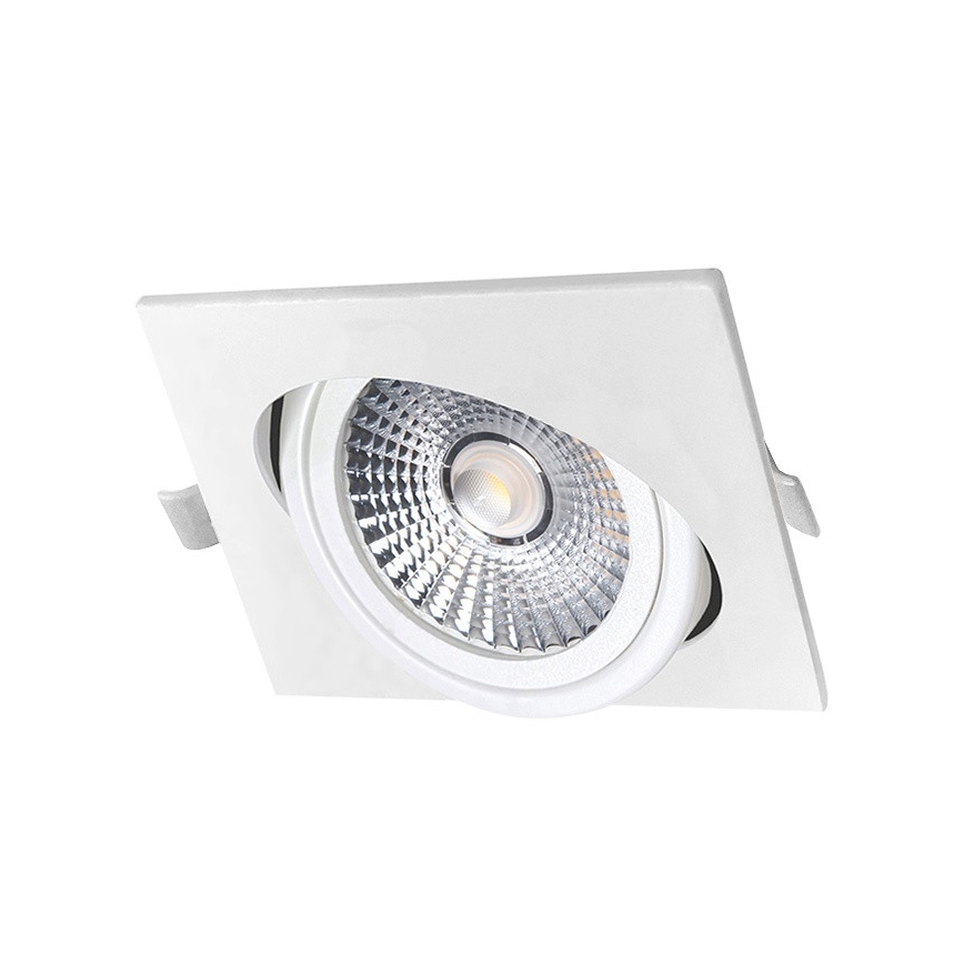 LED Iegremdējama lampa LED/18W/230V 4000K 11,5x11,5 cm balta