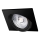 LED Iegremdējama lampa LED/18W/230V 4000K 11,5x11,5 cm melna