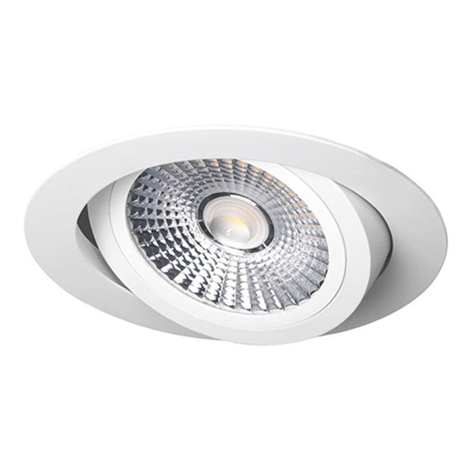 LED Iegremdējama lampa LED/18W/230V 4000K d. 11,5 cm balta