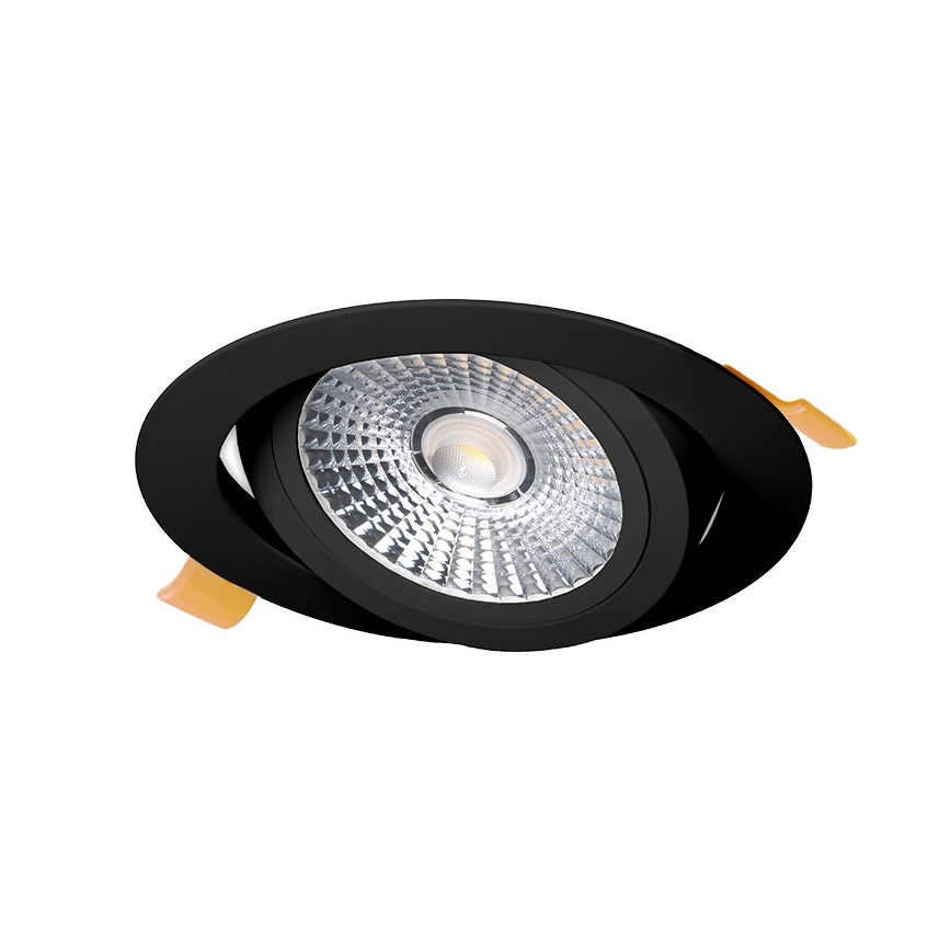 LED Iegremdējama lampa LED/18W/230V 4000K d. 11,5 cm melna