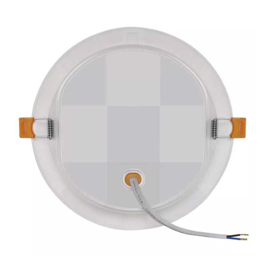 LED Iegremdējama lampa LED/18W/230V d. 17 cm balta