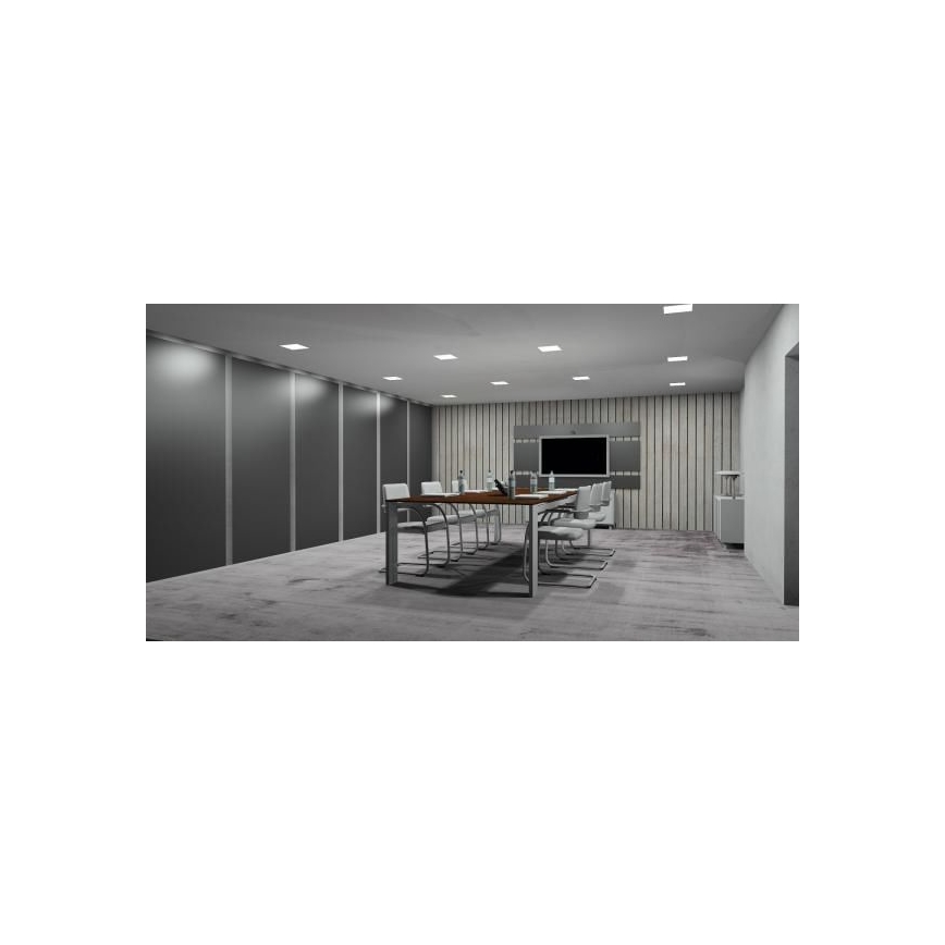 LED Iegremdējama lampa LED/18W/230V