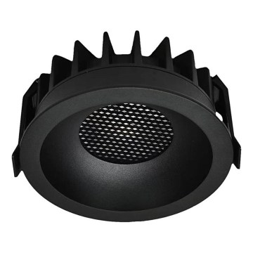 LED Iegremdējama lampa LED/24W/230V 3000/4000/6400K ø 13,5 cm melna