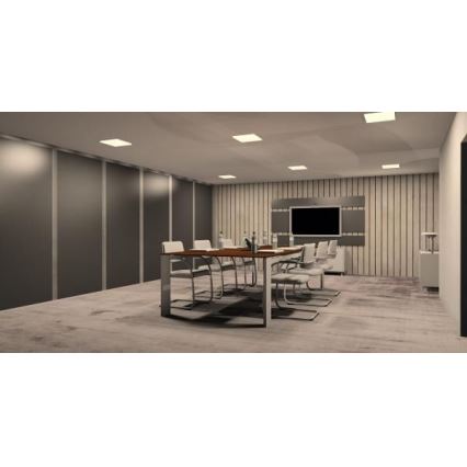 LED Iegremdējama lampa LED/24W/230V