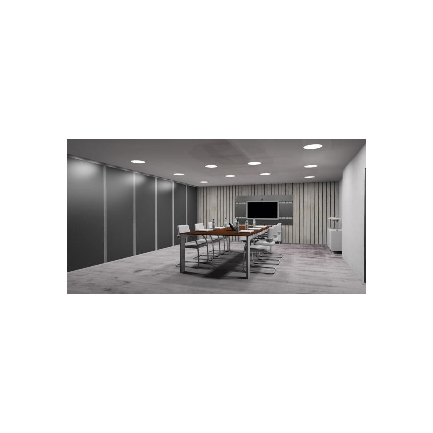 LED Iegremdējama lampa LED/24W/230V