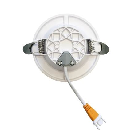 LED Iegremdējama lampa LED/7,5W/230V 4000K balta/sudraba