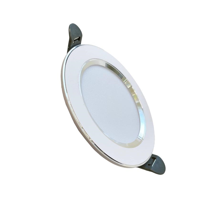 LED Iegremdējama lampa LED/7,5W/230V 4000K balta/sudraba
