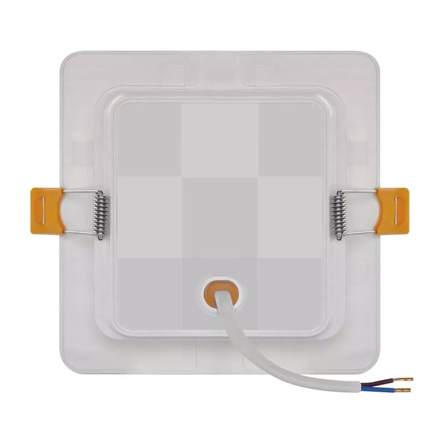 LED Iegremdējama lampa LED/9W/230V 12x12 cm balta