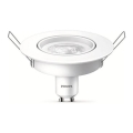 LED Iegremdējama lampa Philips 1xGU10/4,7W/230V 2700K