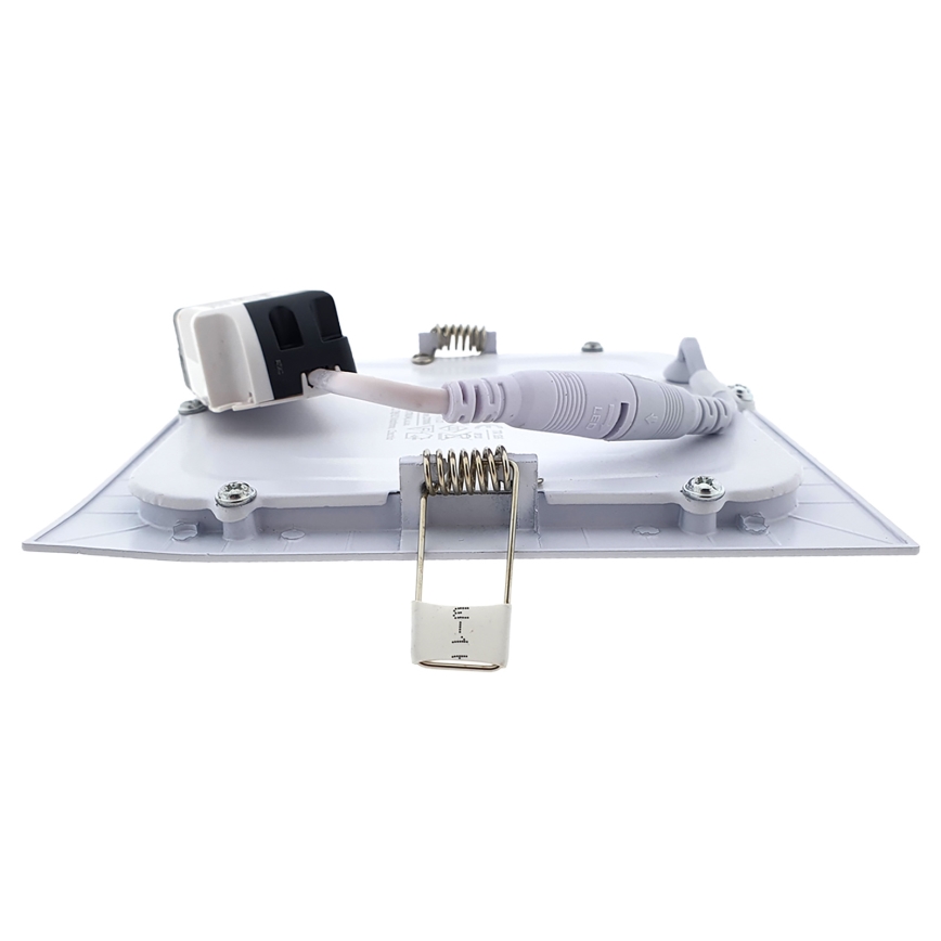 LED Iegremdējama lampa QTEC LED/12W/230V 2700K 16,8x16,8 cm