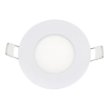 LED Iegremdējama lampa QTEC LED/3W/230V 2700K d. 8,3 cm