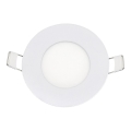 LED Iegremdējama lampa QTEC LED/3W/230V 4200K d. 8,3 cm