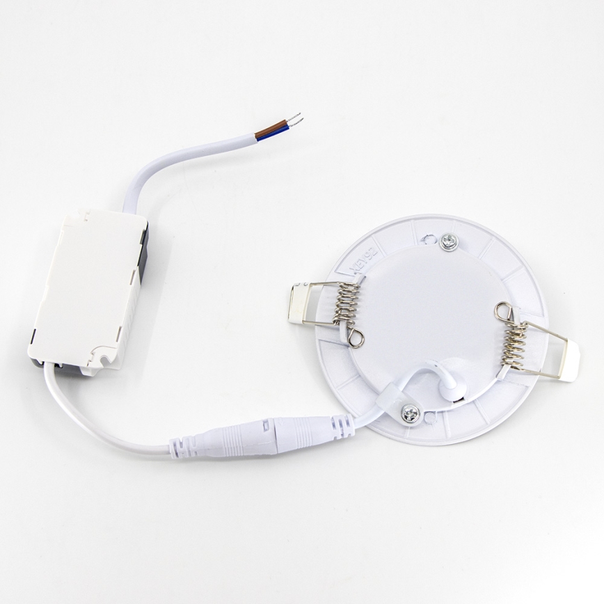 LED Iegremdējama lampa QTEC LED/3W/230V 4200K d. 8,3 cm