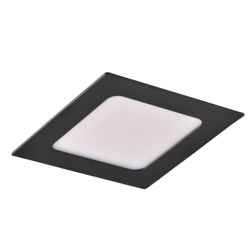LED Iegremdējama lampa RIGEL LED/4,8W/230V 4000K 11,8x11,8 cm melna